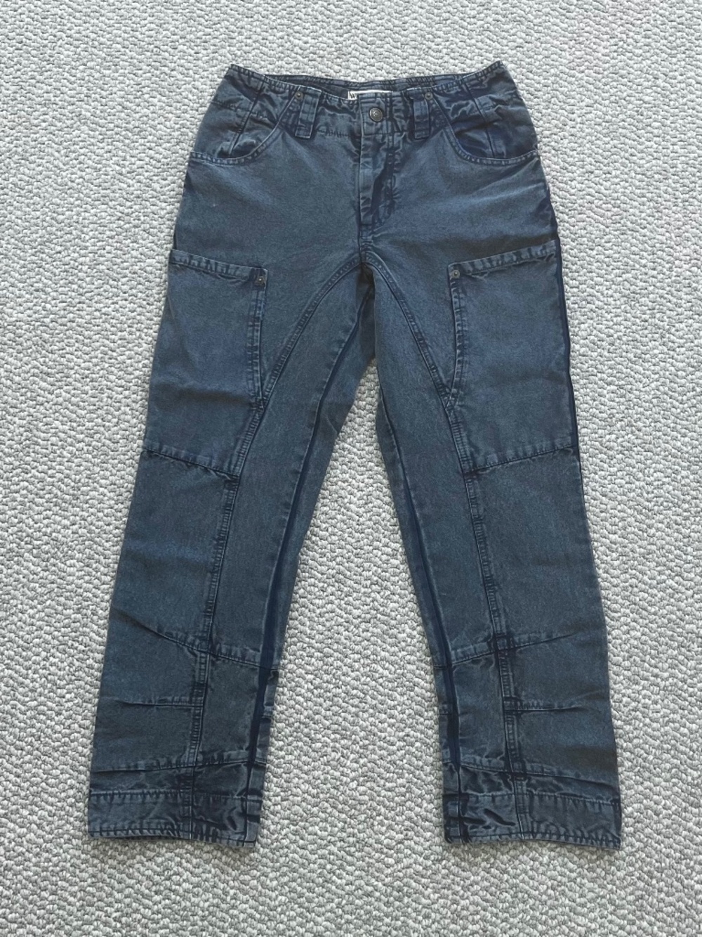 NEW We The Free Free People Supersonic Slim Barrel Pant Jeans Size 0 XS
